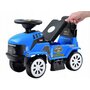 Tractor, Jokomisiada, Ride-on, De impins, Cu melodii, Remorca detasabila, Accesorii, Cu melodii, 18 luni+, Blue - 5
