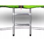 Trambulina, SkyFlyer, Ring, 2 in 1, Diametru 180 cm, Cu plasa, Rezistenta la razele UV, Pana la 150 kg, 3 ani+, Negru/Verde - 12
