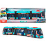 Tramvai Dickie Toys Siemens City Tram 41,5 cm albastru - 9