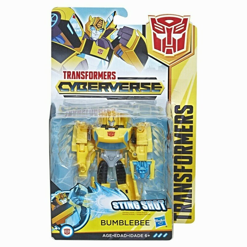 Hasbro - Figurina Cyberverse Warrior Bumblebee , Transformers