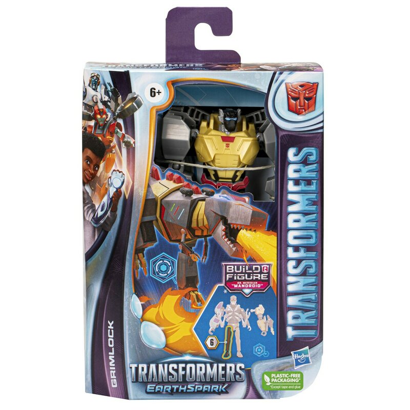 TRANSFORMERS FIGURINA EARTHSPARK DELUXE GRIMLOCK 12.5CM