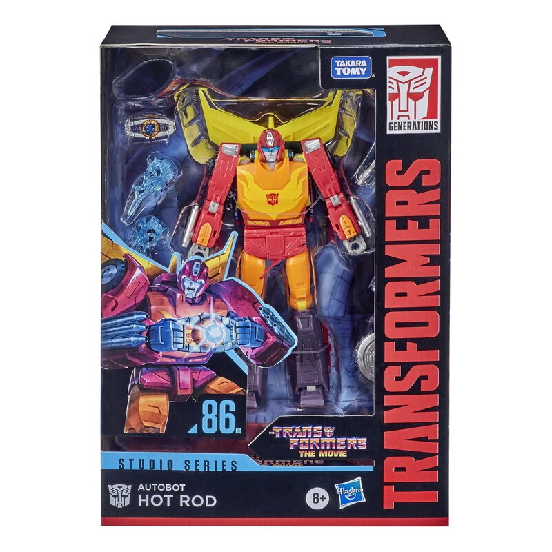 Hasbro - transformers gen series voyager hot rod