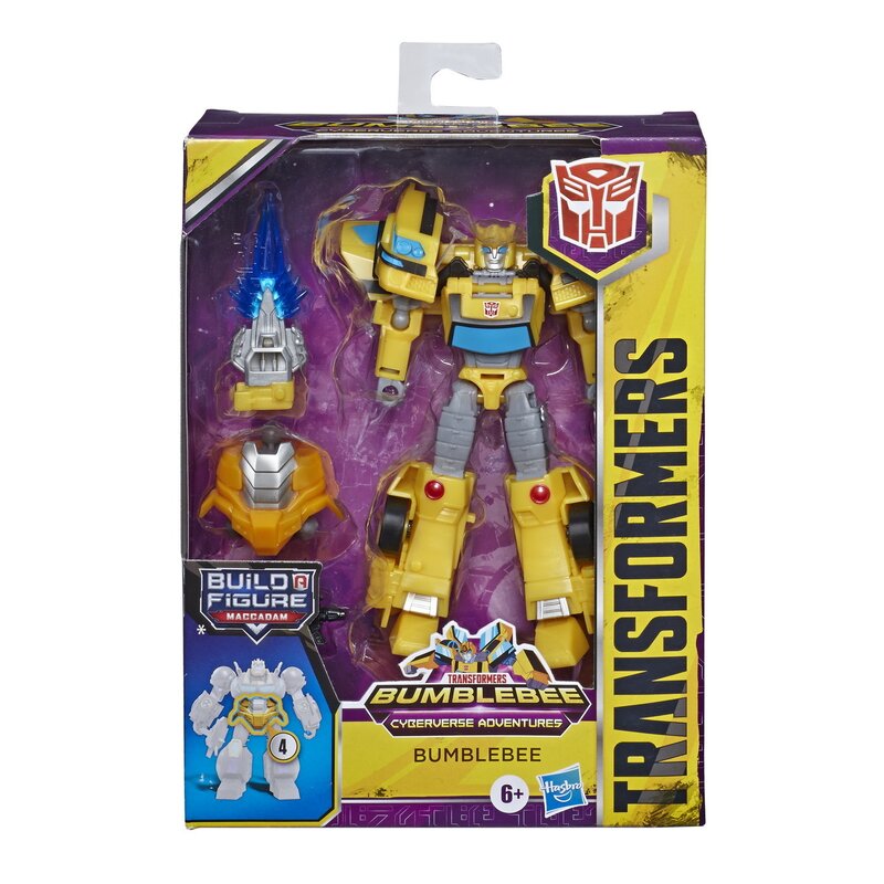 Hasbro - Figurina Robot vehicul Bumblebee , Transformers, Cyberverse deluxe