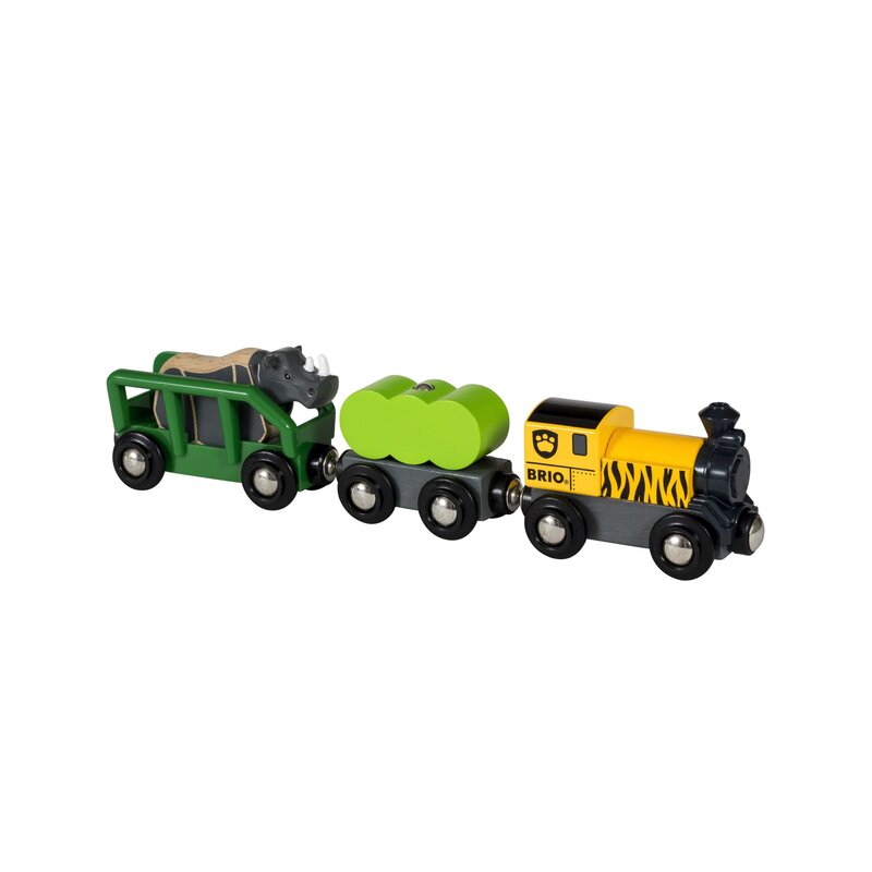 Brio - tren din lemn safari