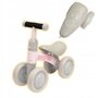 Bicicleta fara pedale, Baby Mix, Baby Bike, Cu 4 roti din spuma, Pana la 20 kg, Otel, Manere moi, antiderapante, 12- 36 luni, Conform EN 71, Roz - 3