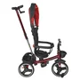 Tricicleta copii, Bebe Stars, Spark, Pliabila, Rotire 360 grade, Cu maner detasabil, Include copertina detasabila, Suport picioare pliabil, Cu 2 spatii depozitare si suport pahar, Pana la 25 kg, Conform cu EN711-1,2, 1,5-5 ani, Red - 8