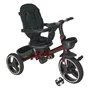 Tricicleta copii, Bebe Stars, Spark, Pliabila, Rotire 360 grade, Cu maner detasabil, Include copertina detasabila, Suport picioare pliabil, Cu 2 spatii depozitare si suport pahar, Pana la 25 kg, Conform cu EN711-1,2, 1,5-5 ani, Red - 10