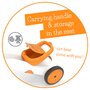Tricicleta copii, Chillafish, Bunzi Matte, 2 in 1, Transformabila in bicicleta fara pedale, Cu sa reglabila, Cu mic compartiment in sa, 1.9 Kg, Pentru 1-3 ani, Ginger - 6