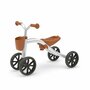 Tricicleta copii, Chillafish, RideOn Quadie 2, Usoara, Cu sa reglabila, Cu cos pentru depozitare, Cu mic compartiment in sa, 2.6 Kg, Pentru 1-3 ani, Silver
