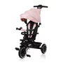 Tricicleta copii, Lionelo, Berry, 2 in 1, Multifunctionala, Suport picioare, Control al directiei, Scaun reversibil, Rotire 360 grade, Functie de roata libera, Utilizare pana la 5 ani, Constructie din otel, Conform cu standardul EN71, Roz - 3