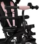 Tricicleta copii, Lionelo, Berry, 2 in 1, Multifunctionala, Suport picioare, Control al directiei, Scaun reversibil, Rotire 360 grade, Functie de roata libera, Utilizare pana la 5 ani, Constructie din otel, Conform cu standardul EN71, Roz - 6