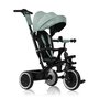 Tricicleta copii, Lionelo, Berry, 2 in 1, Multifunctionala, Suport picioare, Control al directiei, Scaun reversibil, Rotire 360 grade, Functie de roata libera, Utilizare pana la 5 ani, Constructie din otel, Conform cu standardul EN71, Verde - 1