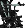 Tricicleta copii, Lionelo, Berry, 2 in 1, Multifunctionala, Suport picioare, Control al directiei, Scaun reversibil, Rotire 360 grade, Functie de roata libera, Utilizare pana la 5 ani, Constructie din otel, Conform cu standardul EN71, Verde - 6