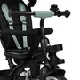 Tricicleta copii, Lionelo, Berry, 2 in 1, Multifunctionala, Suport picioare, Control al directiei, Scaun reversibil, Rotire 360 grade, Functie de roata libera, Utilizare pana la 5 ani, Constructie din otel, Conform cu standardul EN71, Verde - 6