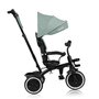 Tricicleta copii, Lionelo, Berry, 2 in 1, Multifunctionala, Suport picioare, Control al directiei, Scaun reversibil, Rotire 360 grade, Functie de roata libera, Utilizare pana la 5 ani, Constructie din otel, Conform cu standardul EN71, Verde - 11