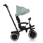 Tricicleta copii, Lionelo, Berry, 2 in 1, Multifunctionala, Suport picioare, Control al directiei, Scaun reversibil, Rotire 360 grade, Functie de roata libera, Utilizare pana la 5 ani, Constructie din otel, Conform cu standardul EN71, Verde - 12