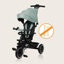 Tricicleta copii, Lionelo, Berry, 2 in 1, Multifunctionala, Suport picioare, Control al directiei, Scaun reversibil, Rotire 360 grade, Functie de roata libera, Utilizare pana la 5 ani, Constructie din otel, Conform cu standardul EN71, Verde - 31