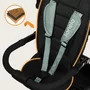Tricicleta copii, Lionelo, Berry, 2 in 1, Multifunctionala, Suport picioare, Control al directiei, Scaun reversibil, Rotire 360 grade, Functie de roata libera, Utilizare pana la 5 ani, Constructie din otel, Conform cu standardul EN71, Verde - 32