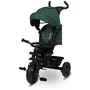 Tricicleta copii, Lionelo, Haari, Ultrapliabila, Multifunctionala, Suport picioare, Control al directiei, Scaun reversibil, Rotire 360 grade, Conform cu standardul european de securitate EN71, Verde - 9