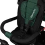 Tricicleta copii, Lionelo, Haari, Ultrapliabila, Multifunctionala, Suport picioare, Control al directiei, Scaun reversibil, Rotire 360 grade, Conform cu standardul european de securitate EN71, Verde - 16