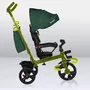 Tricicleta copii, Lionelo, Haari, Ultrapliabila, Multifunctionala, Suport picioare, Control al directiei, Scaun reversibil, Rotire 360 grade, Conform cu standardul european de securitate EN71, Verde - 45