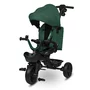 Tricicleta copii, Lionelo Kori, ultra-pliabila si multifunctionala, cu scaun rotativ 360°, control parental, suport pentru picioare si accesorii premium, Verde - 5