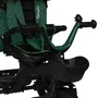 Tricicleta copii, Lionelo Kori, ultra-pliabila si multifunctionala, cu scaun rotativ 360°, control parental, suport pentru picioare si accesorii premium, Verde - 7