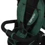 Tricicleta copii, Lionelo Kori, ultra-pliabila si multifunctionala, cu scaun rotativ 360°, control parental, suport pentru picioare si accesorii premium, Verde - 12