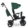 Tricicleta copii, Lionelo Kori, ultra-pliabila si multifunctionala, cu scaun rotativ 360°, control parental, suport pentru picioare si accesorii premium, Verde - 14