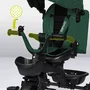 Tricicleta copii, Lionelo Kori, ultra-pliabila si multifunctionala, cu scaun rotativ 360°, control parental, suport pentru picioare si accesorii premium, Verde - 25