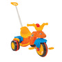 Tricicleta copii, Pilsan, Caterpillar Mecanism de pedalare libera, Suport picioare, Control al directiei, Portocaliu - 3