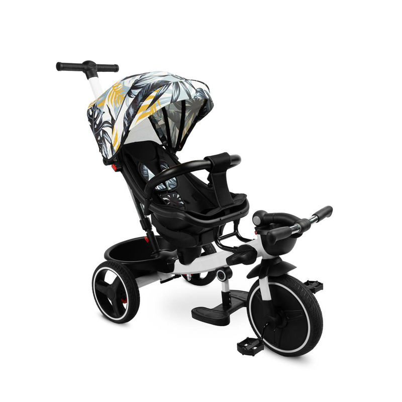 Tricicleta copii, cu maner parental si scaun reversibil Toyz, DASH Monstera