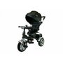 Tricicleta cu pedale pentru copii, cu scaun rotativ, negru, LeanToys, 2602 - 1