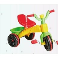 Tricicleta cu pedale, Super Enduro, multicolor