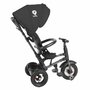 Tricicleta cu roti de cauciuc Qplay Rito Rubber Negru - 5