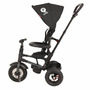 Tricicleta cu roti de cauciuc Qplay Rito Rubber Negru - 12
