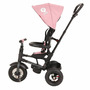 Tricicleta cu roti de cauciuc Qplay Rito Rubber Roz - 3