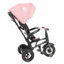 Tricicleta cu roti de cauciuc Qplay Rito Rubber Roz - 6