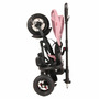 Tricicleta cu roti de cauciuc Qplay Rito Rubber Roz - 10
