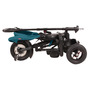 Tricicleta cu roti de cauciuc Qplay Rito Rubber Albastru Deschis - 17