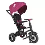 Tricicleta cu roti de cauciuc Qplay Rito Rubber Violet - 19