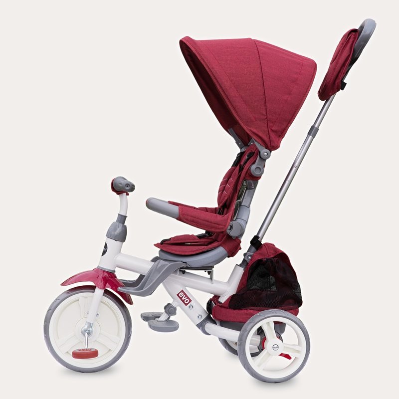 Coccolle - tricicleta cu sezut reversibil evo (2019) visiniu