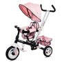 Tricicleta cu sezut reversibil Sun Baby 002 Super Trike Plus Pink - 1