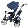 Tricicleta cu sezut reversibil Sun Baby 007 Little Tiger - Melange Blue - 1