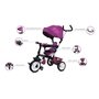 Tricicleta cu sezut reversibil Sun Baby 017 Fresh 360 - Burgundy - 12