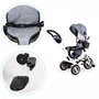 Tricicleta cu sezut rotativ Ecotoys JM-066-9L - Gri - 6