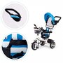 Tricicleta cu sezut rotativ Ecotoys JM-066-9L - Albastra - 6