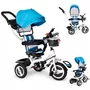 Tricicleta cu sezut rotativ Ecotoys JM-066-9L - Albastra - 7