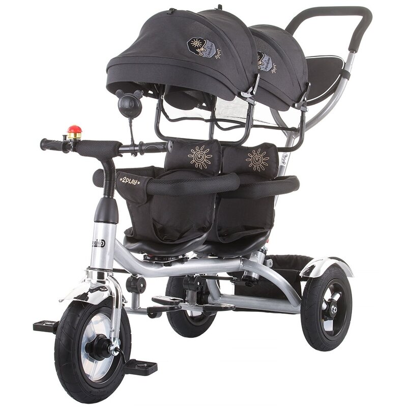 Chipolino - tricicleta gemeni 2play asphalt