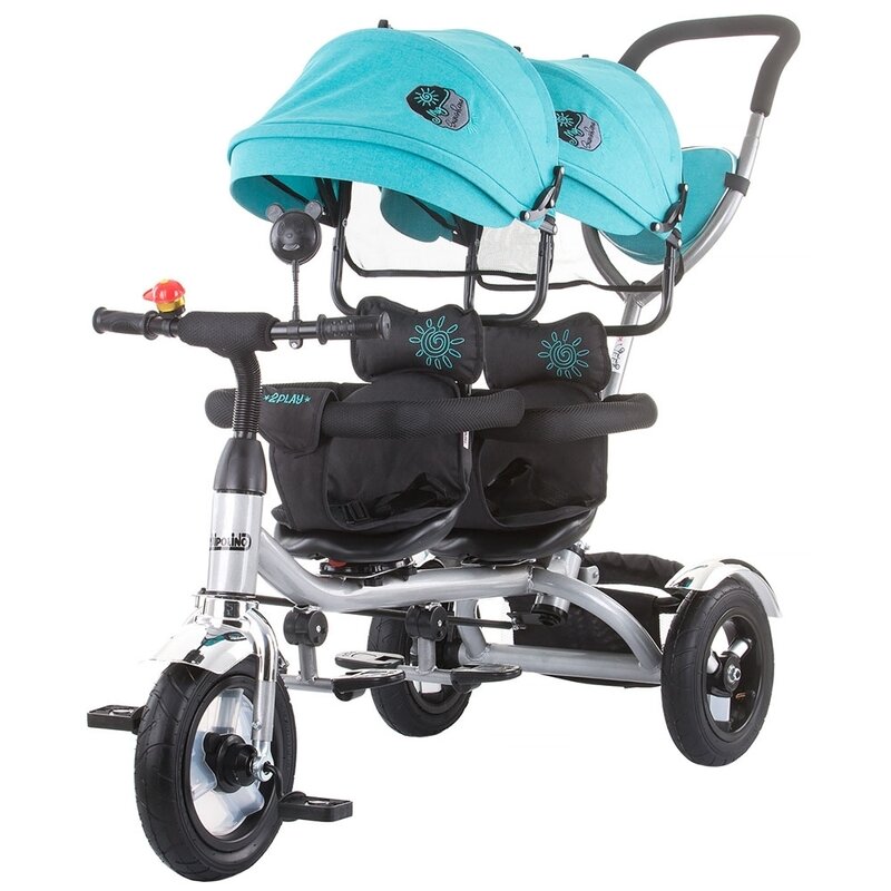 Chipolino - tricicleta gemeni 2play mint